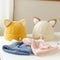 Winter cute ear protection knitted hat super cute warm hat 17.7-20.4 inches